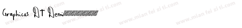 Graphicus DT Demi字体转换